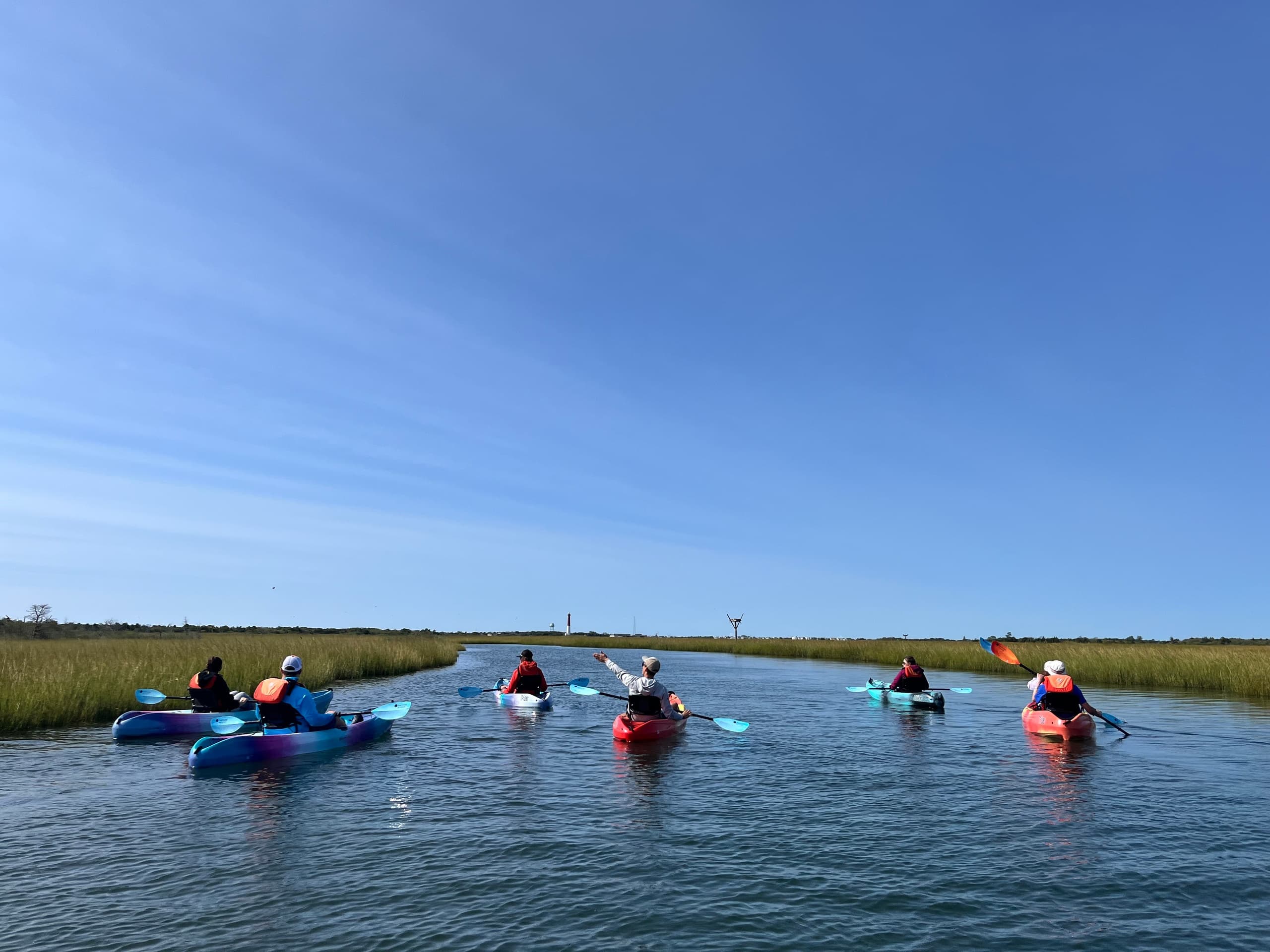 Guided Kayak Ecology Tour in Barnegat Light, NJ