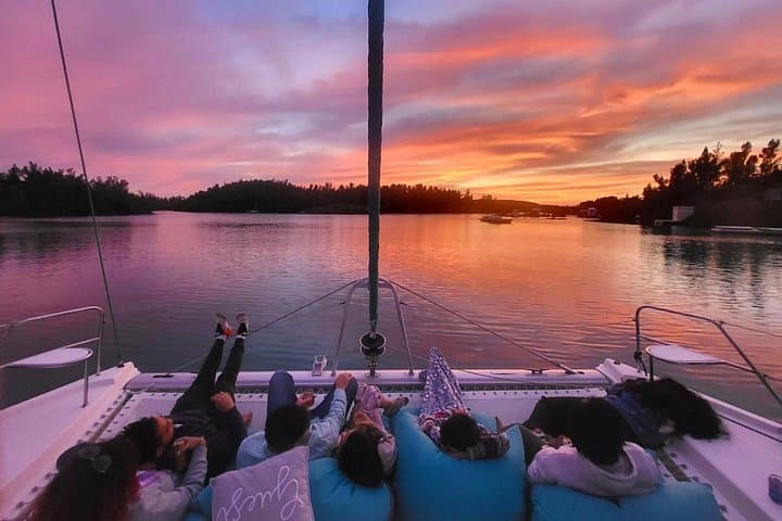 Private Sunset Charter on Wyuna Catamaran — Bermuda Evening Sail photo 1
