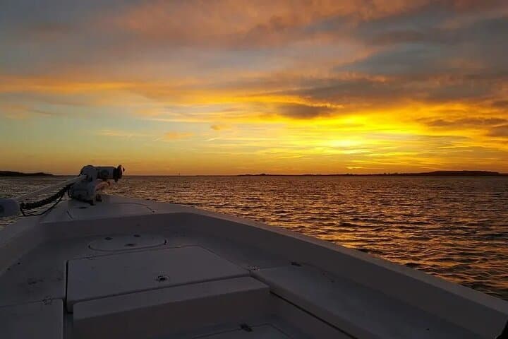 Sunset on the Navigator: An Evening of Fishing and Firelight off Calabash